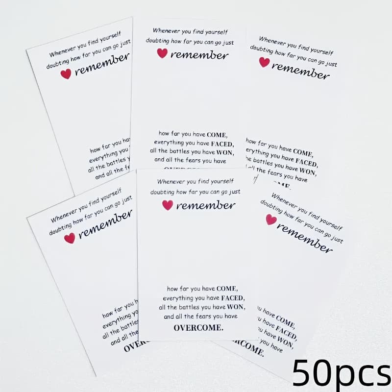 TEMU 30/50 Pocket Hug Cards - Inspirational , Emotional Encouragement Cards, Holiday Gift Cards, Emotional Souvenirs, Anniversary, Birthday Hug Support Gifts