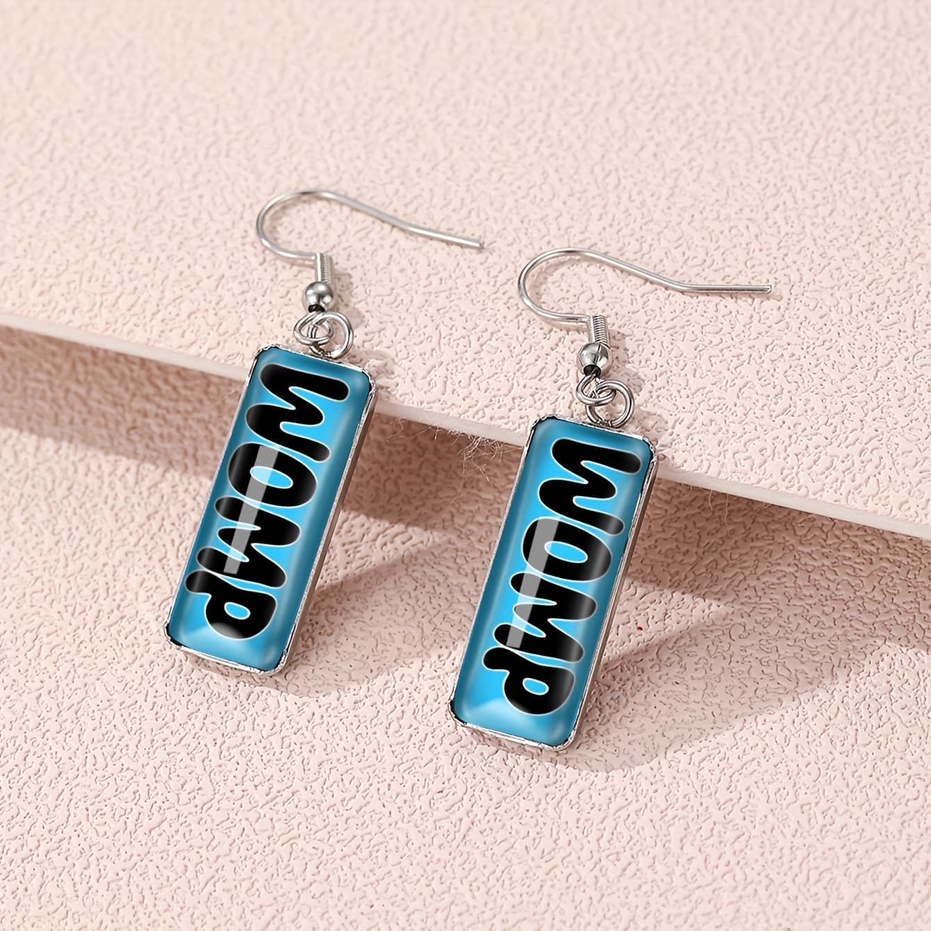 TEMU 1 Pair Earrings - Anime Style From Comic - /no Plating Earrings For Collectible Gift For Fans, & Anime, For Teenager