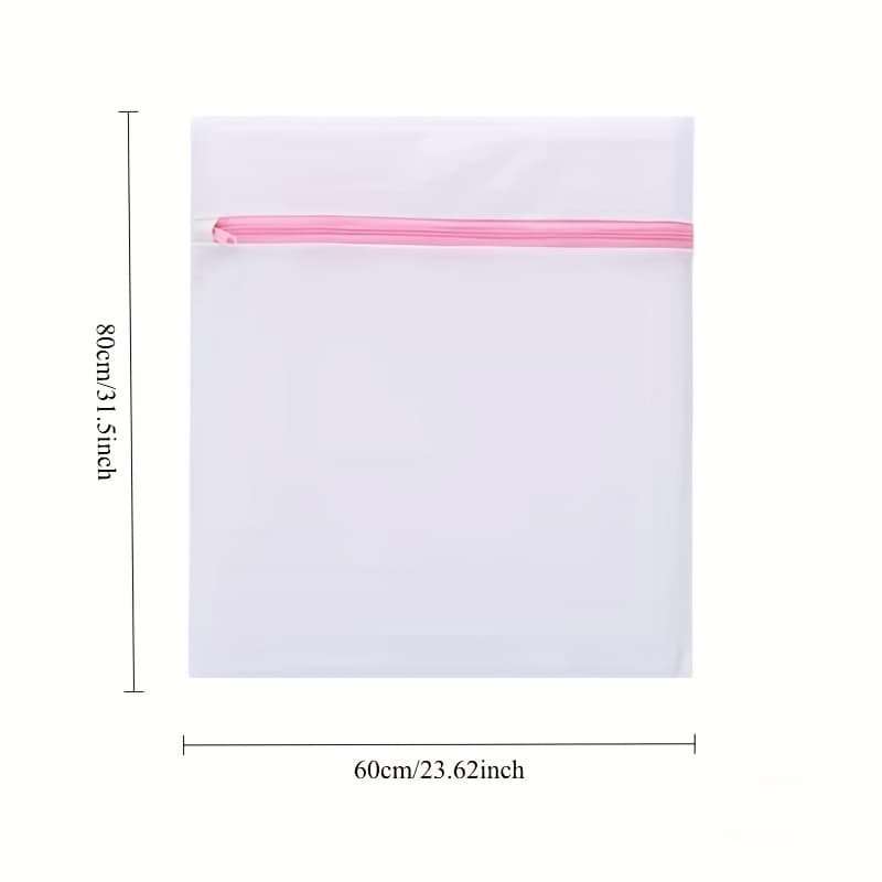 TEMU Large Blanket Curtain Mesh Laundry Cover Bag Bag Dobi Size Extra Besar, Laundry Bags