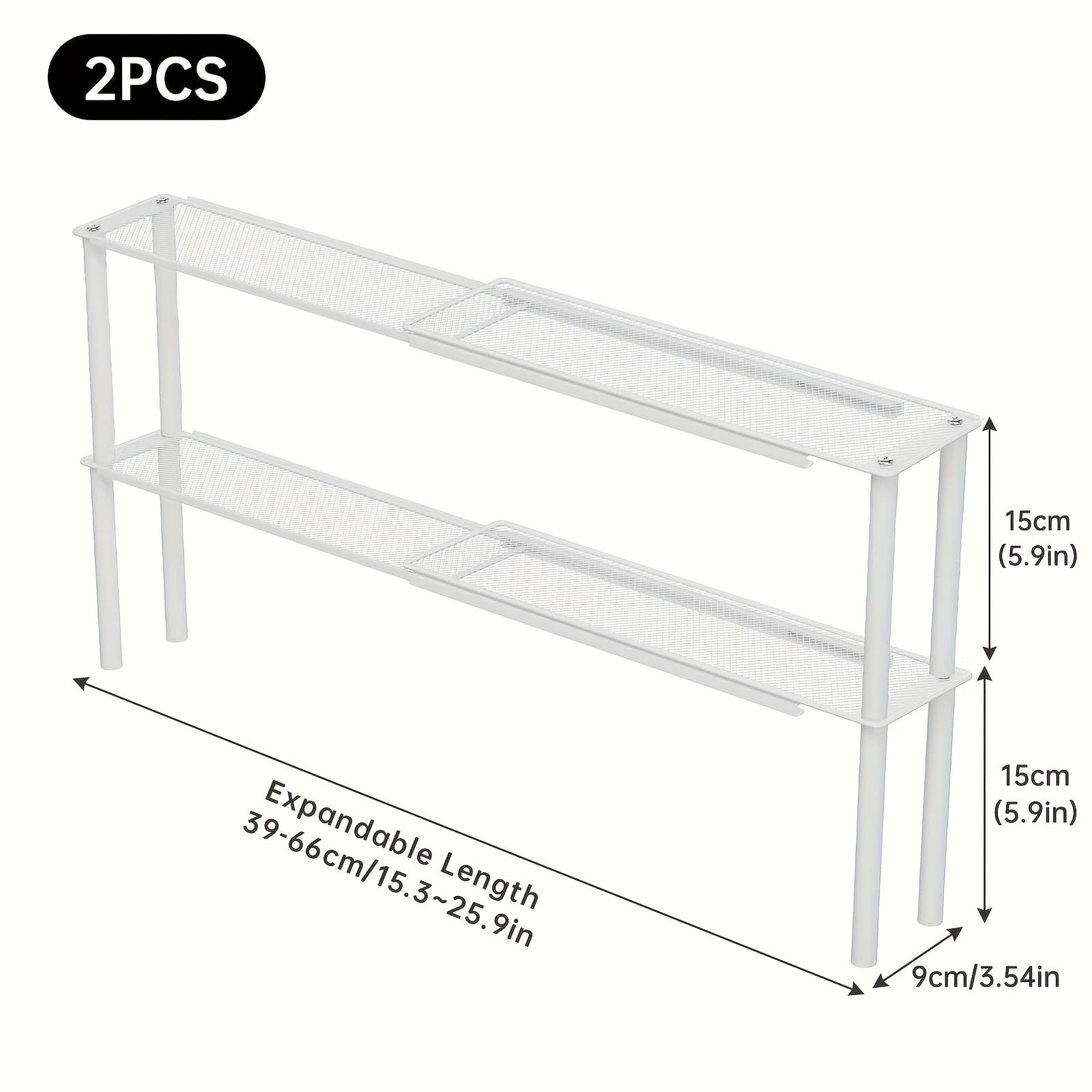 TEMU Windowsill Organizer Rack For Flower Indoor Plants Succulents Small Feature Expandable & Stackable Shelf For Narrow Space Storage