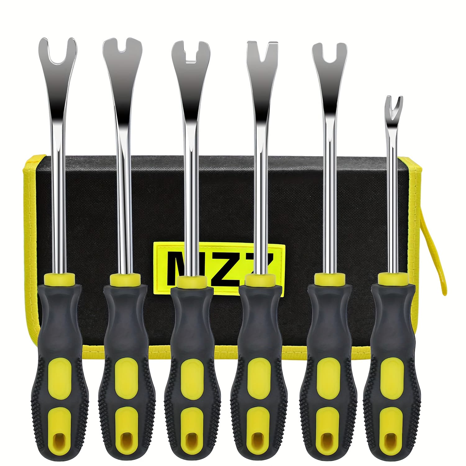 TEMU Set Of 6 Tools For Removing Auto Trim Panels, Featuring A Comfortable Grip, Without Battery