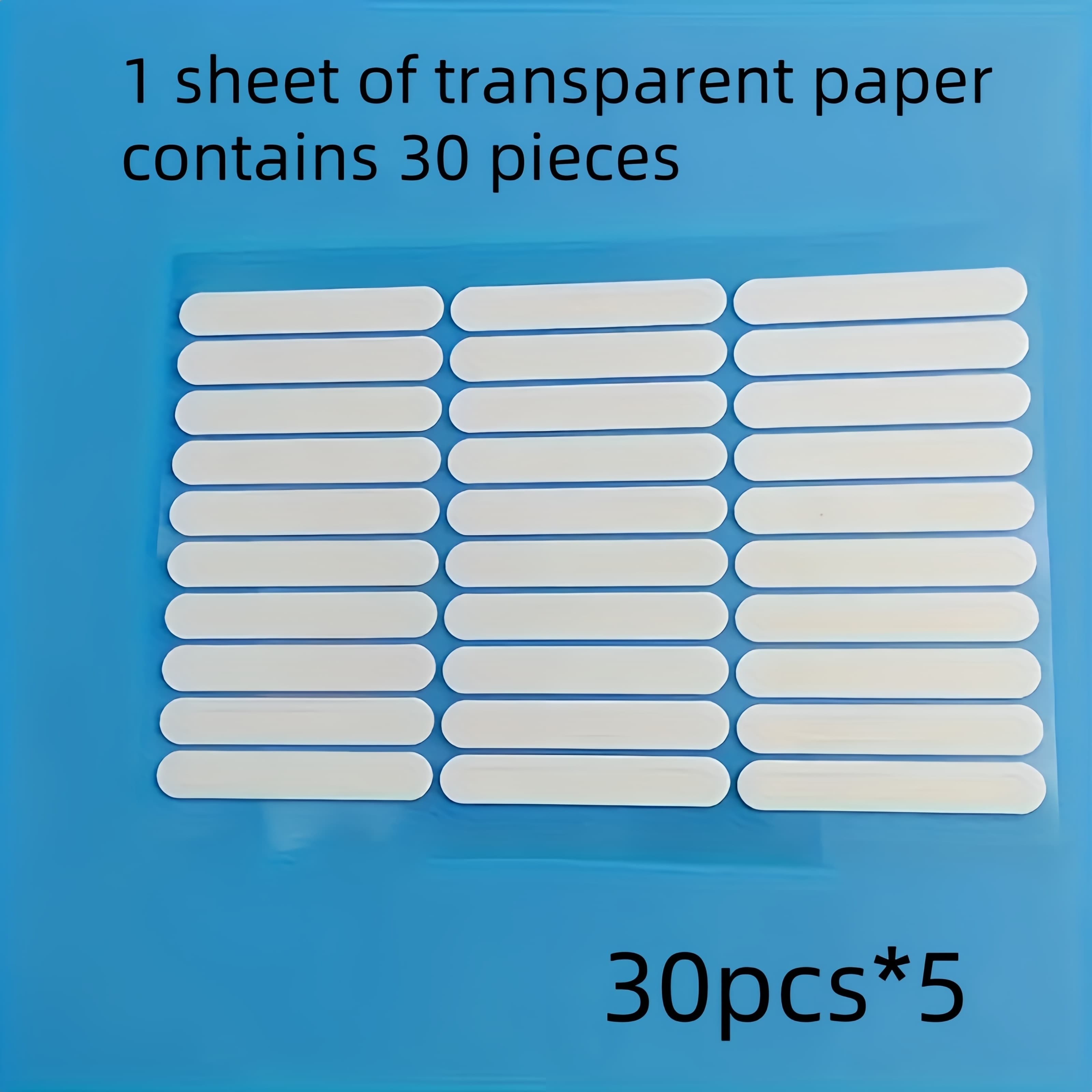 TEMU 150pcs Of Self-adhesive Tape For Nail Display, Nail Display Board Stickers, Double-sided Transparent Tape