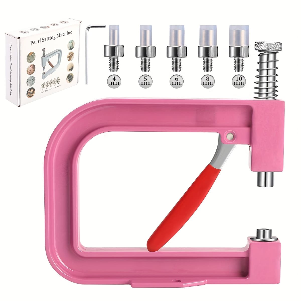 TEMU Compact Manual & Bead Setting Tool For Home Crafting & Fashion Diy Setting Machine