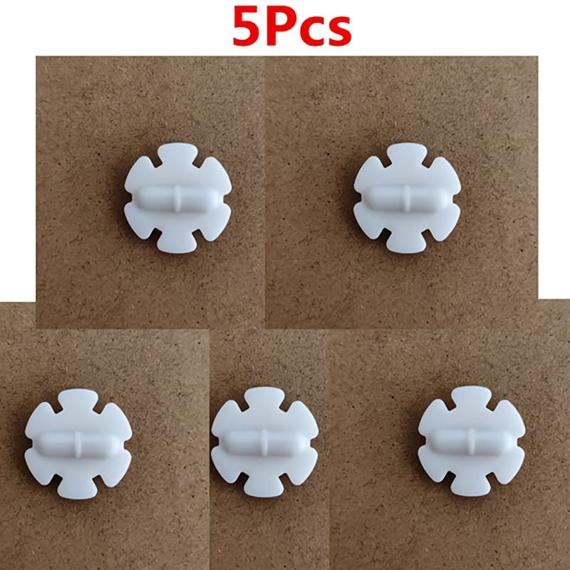 TEMU 5pcs Magnetic Stirring Rod Stirrer Bar With Strong Tip Use - Durable Polypropylene Magnetic Stir Bars For Reaction Vessels, Beakers, Flasks, Pcr, Cabinets & All Laboratory Equipment