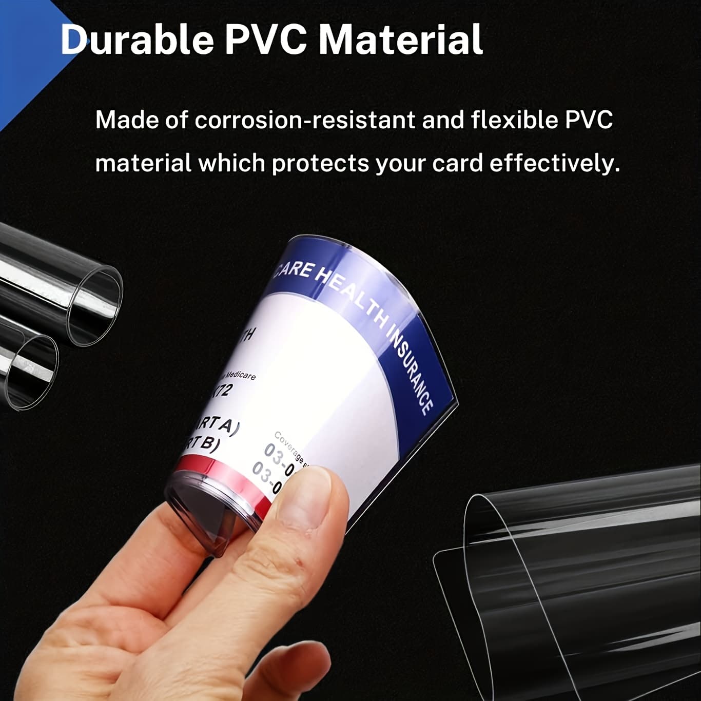 TEMU Premium Protectors For Social Security, & Credit Cards - Durable Pvc, Secure Storage, Valentine's Day, Gifts