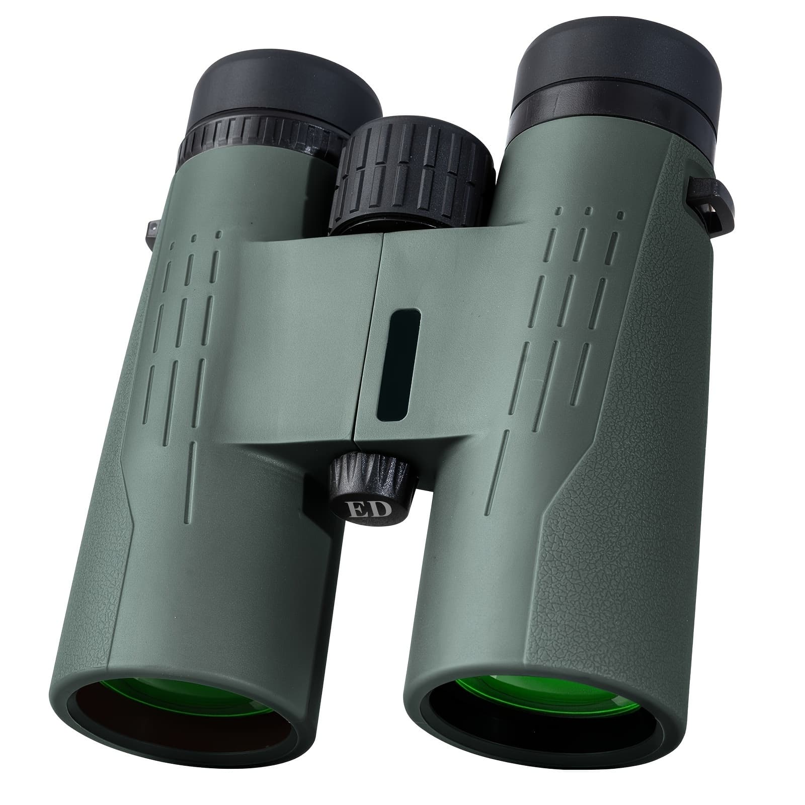 TEMU 10x42 Binoculars For Adults High-powered With (42mm) & - Compact & Portable Optics For Hunting, Bird Watching, Concerts,, Sports - Binoculars For Outdoor