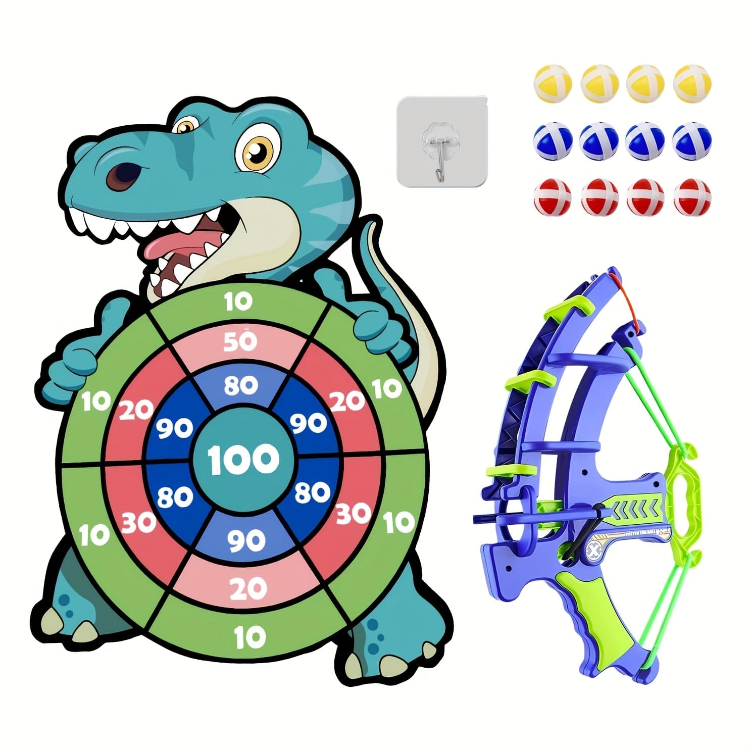 TEMU Gift For Her/him Dinosaur Sticky Set With - Multiple , Perfect For Parties - Safe, Durable, And Fun, Multi-item Party Favor Packs