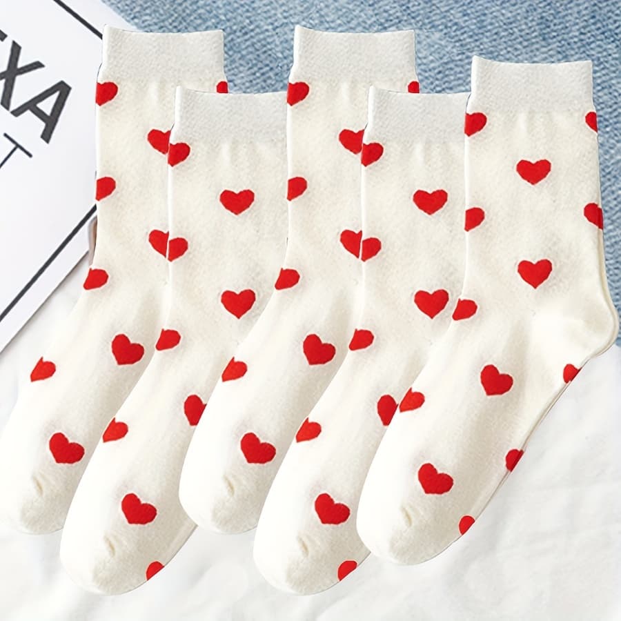 TEMU 5/10/20 Pairs Of Random White Stockings