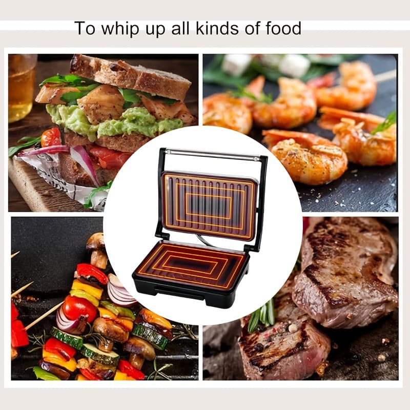 TEMU Barbecue Machine, Steak Machine, Bbq Machine, Sandwich Grill, Toaster, 1 Waffle Maker, Donut Maker,