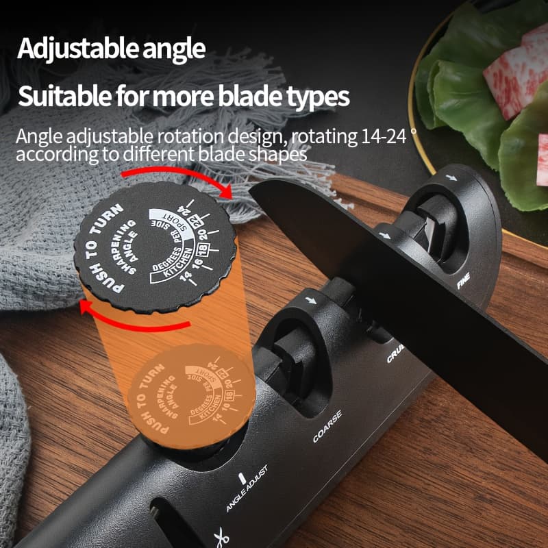 TEMU Black Outdoor Sharpener