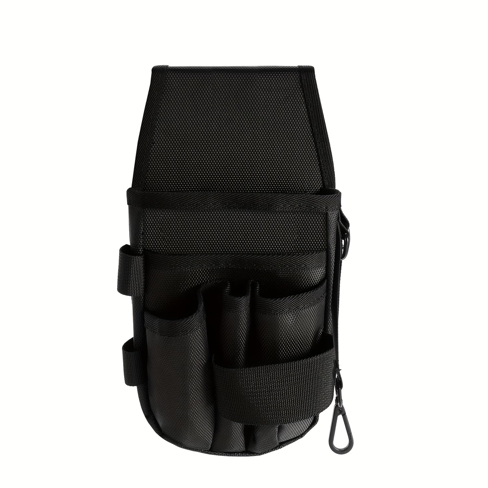 TEMU 5-pockets Tool Pouch, Black Tool Pouch Organization, Heavy-duty Electrician Tool Pouches For Electrician, Carpenter, Construction, Technician, Side Belt Pouch, Small Electrician Holster