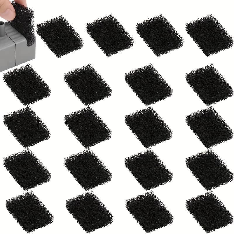 TEMU 20pcs Pet Fountain Replacement , Cat Water Fountain Filter Replacement Foam Filters, Compatible With 3 Pro/solo 2/solo Se