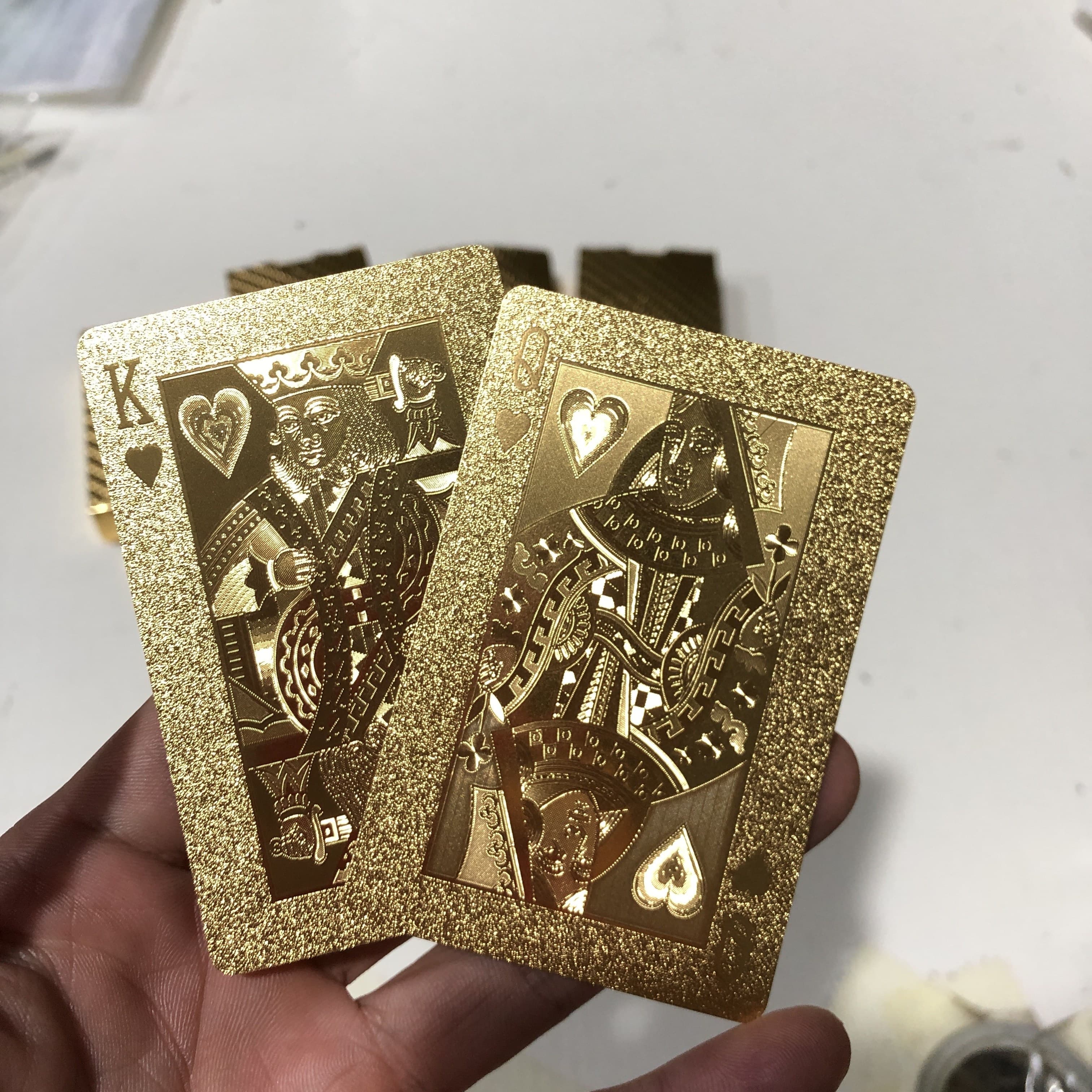 TEMU 24k Plated Playing Cards - Great For , Pranks And Party Gifts! Christmas, Halloween, Thanksgiving Gifts, Christmas, Halloween, Thanksgiving Gifts, Game Gifts