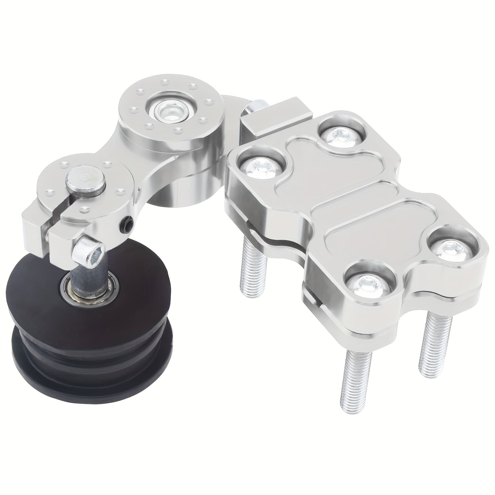 TEMU Universal Motorcycle Cnc Aluminum Alloy Chain Adjuster Tensioner, Chain Tension Adjustment