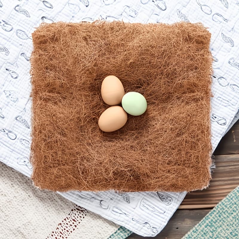 TEMU 4/5/8/13pcs Coop Bedding - Egg-laying Chicken Egg-laying Box Padding Material - Suitable For Most Chicken Coops' Egg-laying Boxes As Bedding - Can Be Used As A Bird Nest