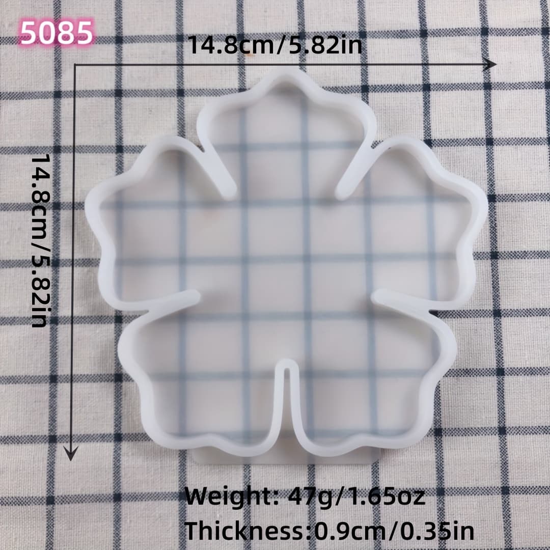 TEMU Sakura Coasters Silicone Molds For Flower Coasters, Plaster Resin Coasters Casting Molds For Desktop Decoration
