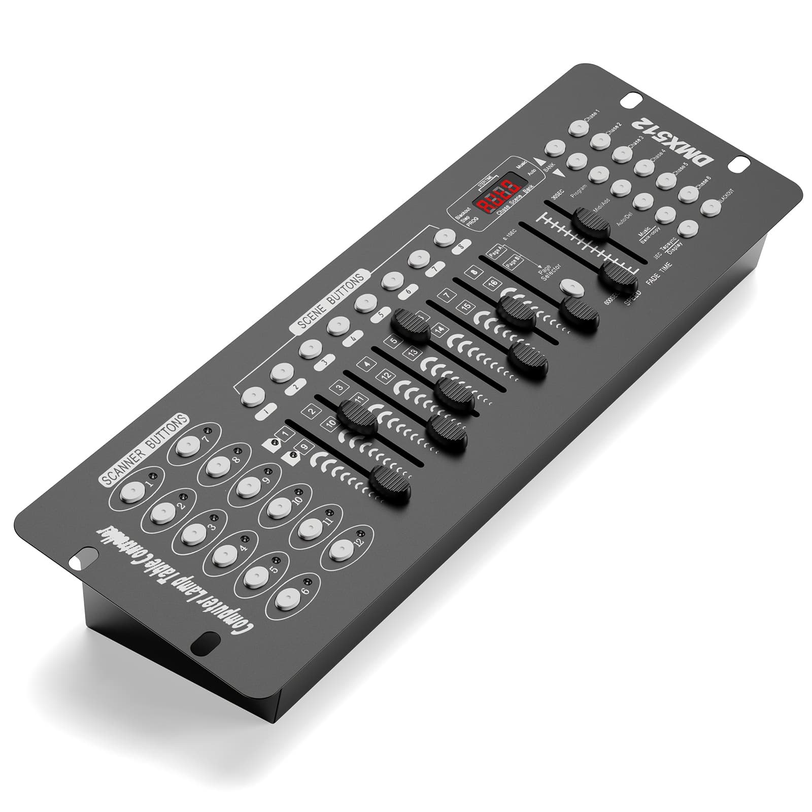 TEMU 192 Channel Dmx 512 Dmx Console Stage Panel Use For Editing Program Of Stage Lighting For Dj, Shows, Party, Christmas And Halloween