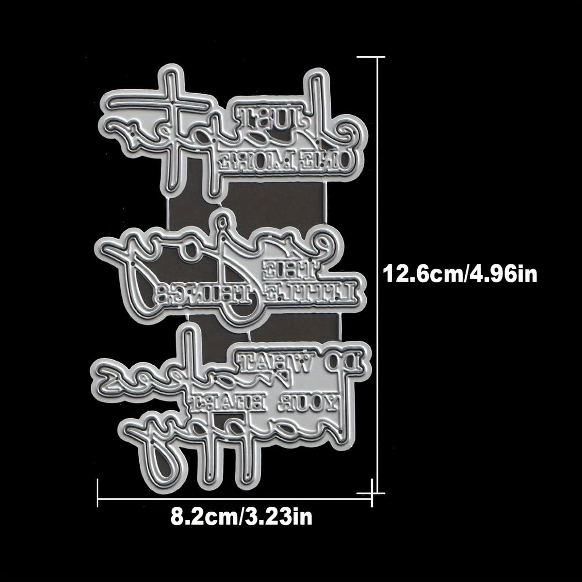 TEMU Original Lovely Layers Happy Inspirational Titles Words Metal Cutting Dies Cut Die Birthday Wedding Decoration Paper Craft Mould Scrapbooking & Stamping Stencils Supplies