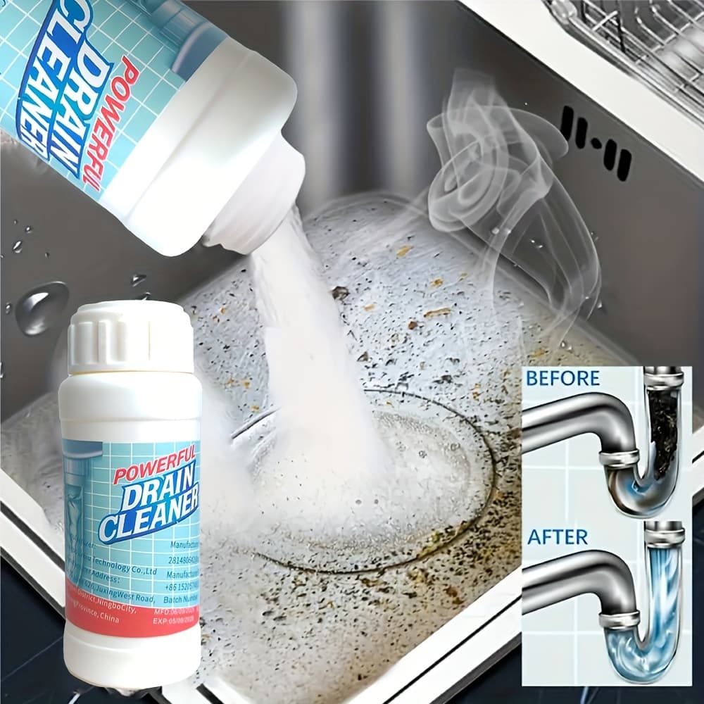 TEMU Powerful Duct Unclogger, Powerful Duct Cleaner, Toilet Duct Cleaning Tool, Powerful Cleaning Tool For Home Use