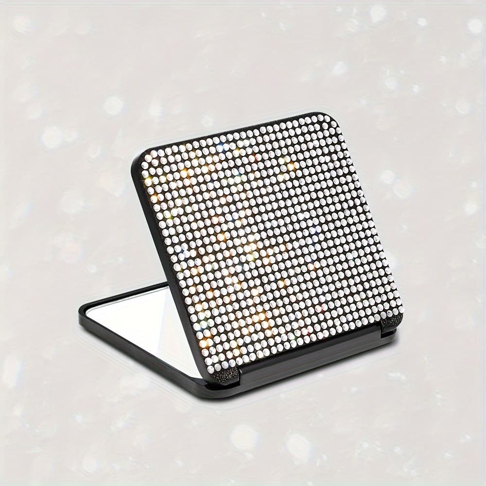 TEMU Portable Folding Makeup - -, For Purses & Handbags, No Battery Needed