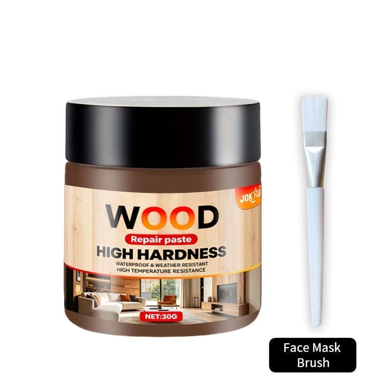 TEMU This Wood Repair Paste Can Repair Scratches, , Holes, Dents, And Peeling On Wood Floors, Doors, Cabinets, Tables, And Furniture. It Dries Quickly And Is
