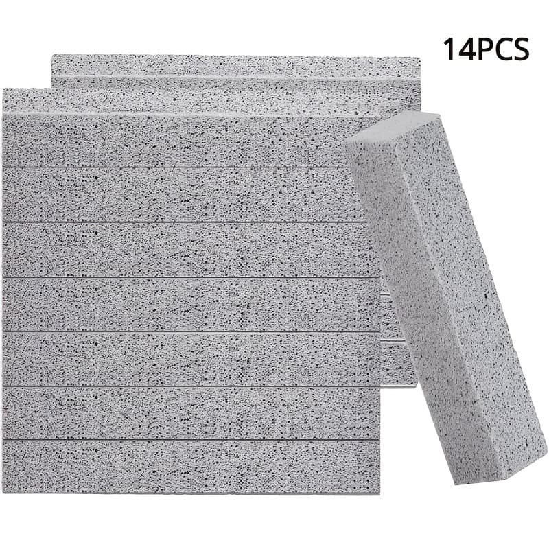 TEMU Set Of 14 Pumice Stones For Cleaning Sinks And Household Kitchen Items