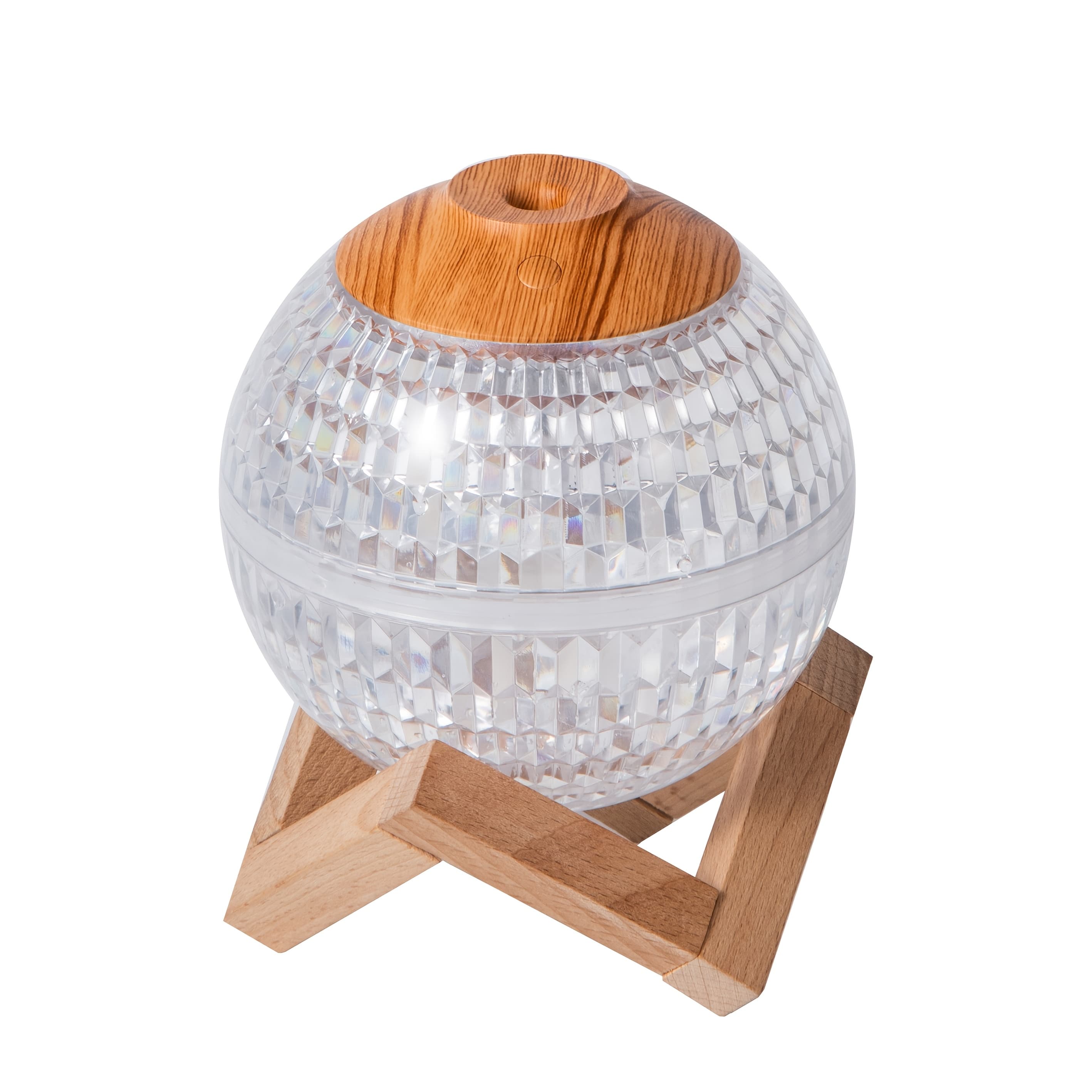 TEMU Simulated Crystal Ball Humidifier, A Small Household Desktop Diffuser, Features Large Mist Output, Can Effectively Increase Air Humidity, And Is Suitable For Bedrooms And Living Rooms.