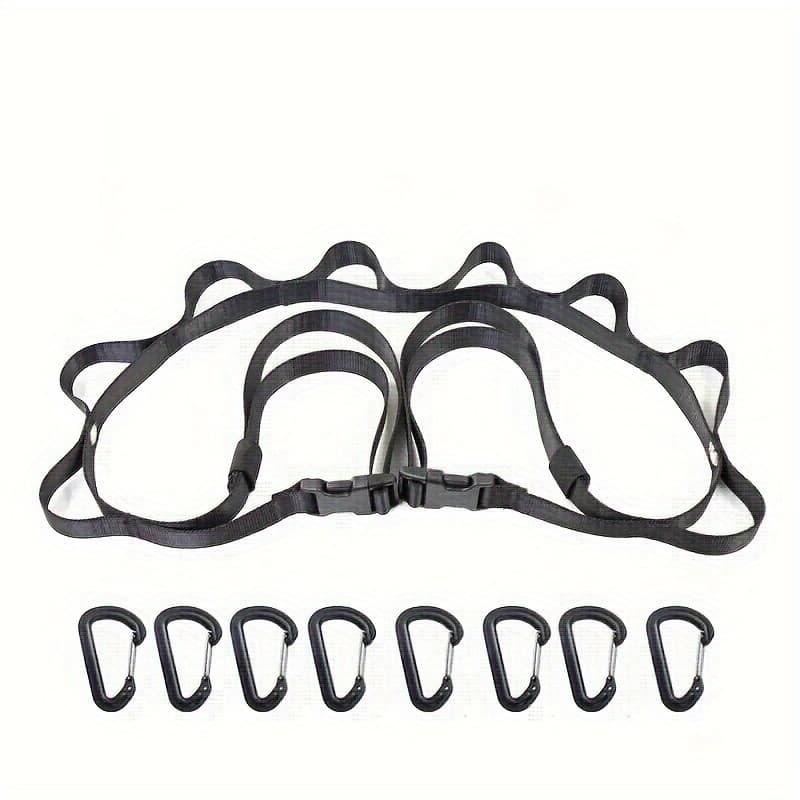 TEMU Car Clothesline Car Storage Rope Adjustable Roof Hanger Rope Multifunctional Car Rear Clothes Hanger, Clotheslines