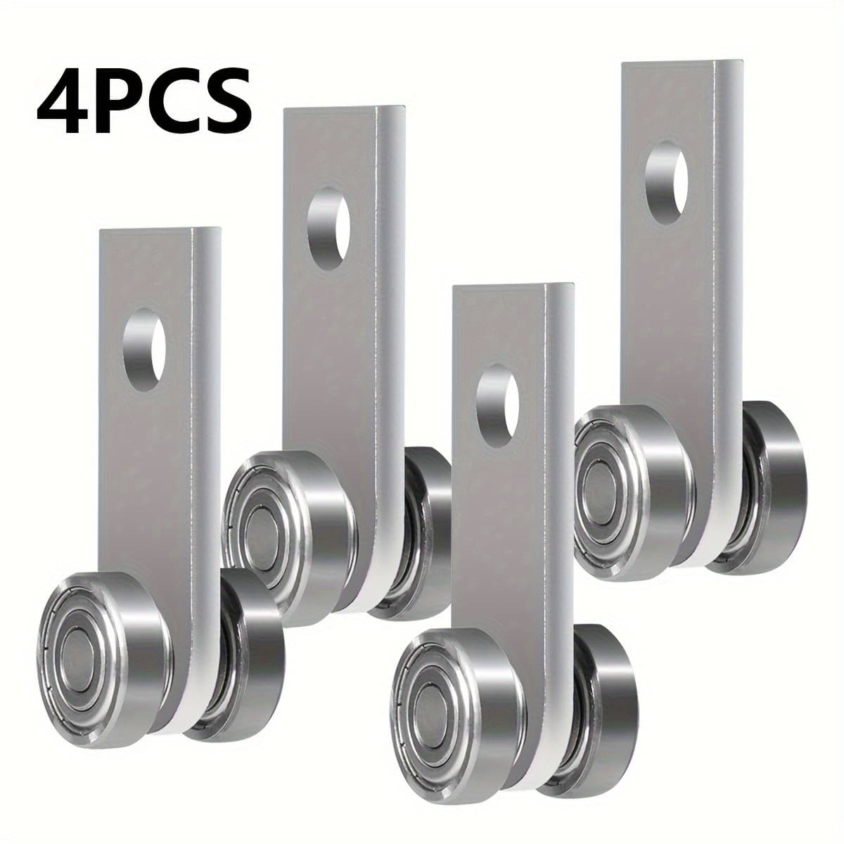 TEMU Single Piece Pulley Assembly, Wooden Door Suspension Rail, Load-bearing Small Pulley, Cross-border Hardware Single Piece Pulley