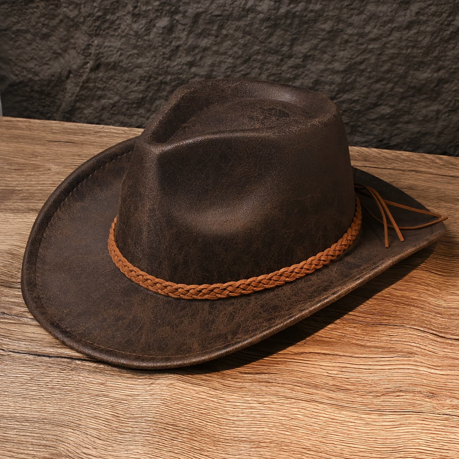 TEMU Thickened 5-layer Cardboard Packaging And Hat Support New Western Cowboy Hat Felt Hat Easy Accessory Cowboy Men And Women Universal Sense Knight Hat