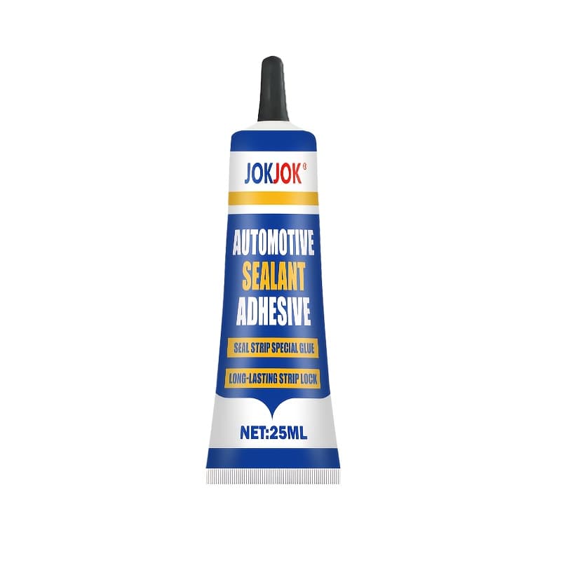 TEMU Black Sealing Strip Sealant And Adhesive | Rubber Care, Weatherproof, High-temperature Resistant, Suitable For Loose Automobile Rubber Strips