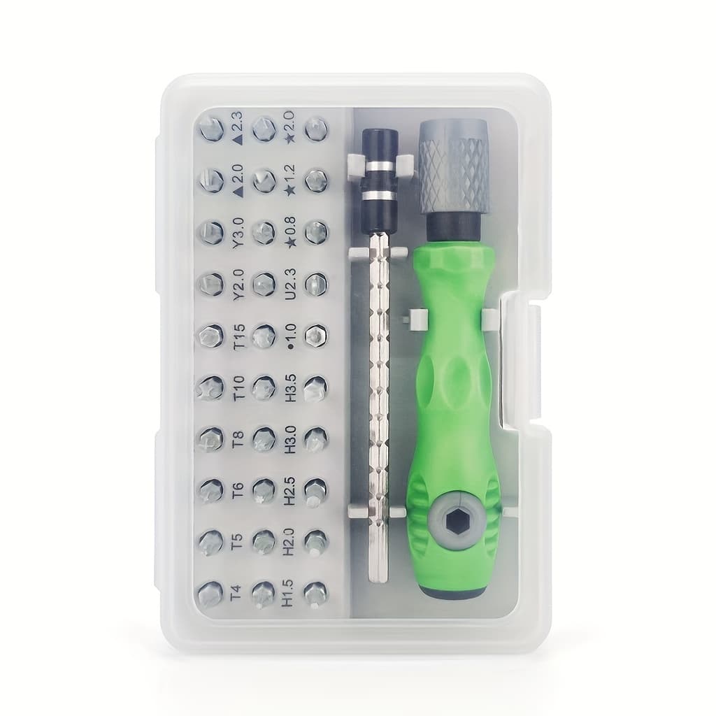 TEMU High Quality Screwdriver Set, 32-in-1, Durable For Home And Work, Portable And Easy To Store