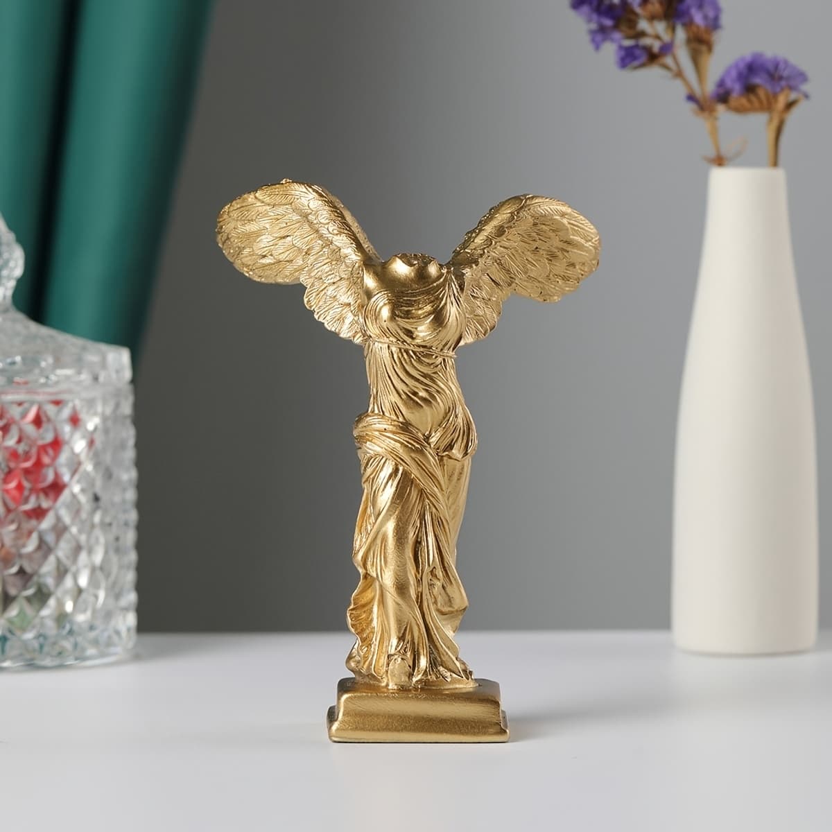 TEMU Mythical Victory Goddess Statue Ornament