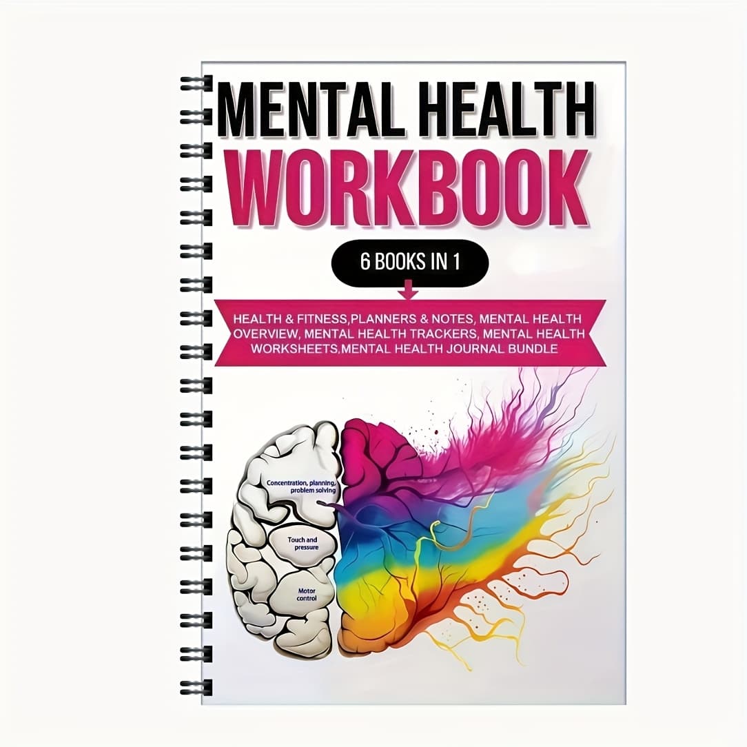 TEMU A5 Daily Mental - Self-care And Meditation Emotional Log, Suitable For Men And Women, A For Anxiety Relief, Ideal Gift For Him/her