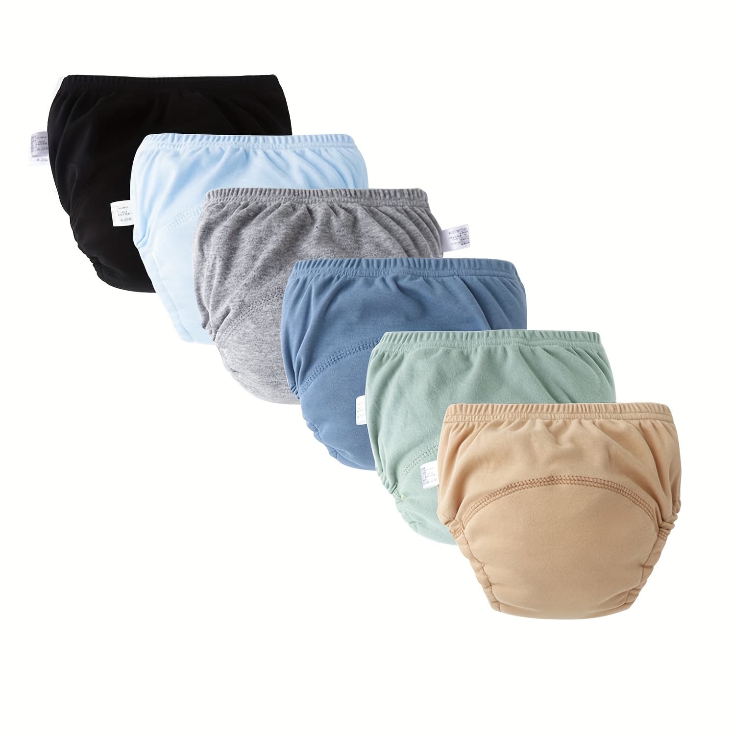 TEMU 6 Pack Baby Training Briefs Soft Toddler Briefs Toilet Training Briefs Soft Breathable Briefs For Boys And Girls