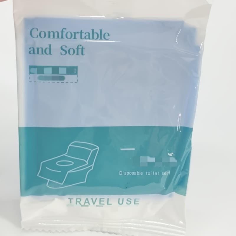TEMU Toilet Stickers - 10 Sheets - Toilet Stickers - Household Travel And Hotel Toilet Seat Cushions - Individual Packaging For Travel, Business And Hotels