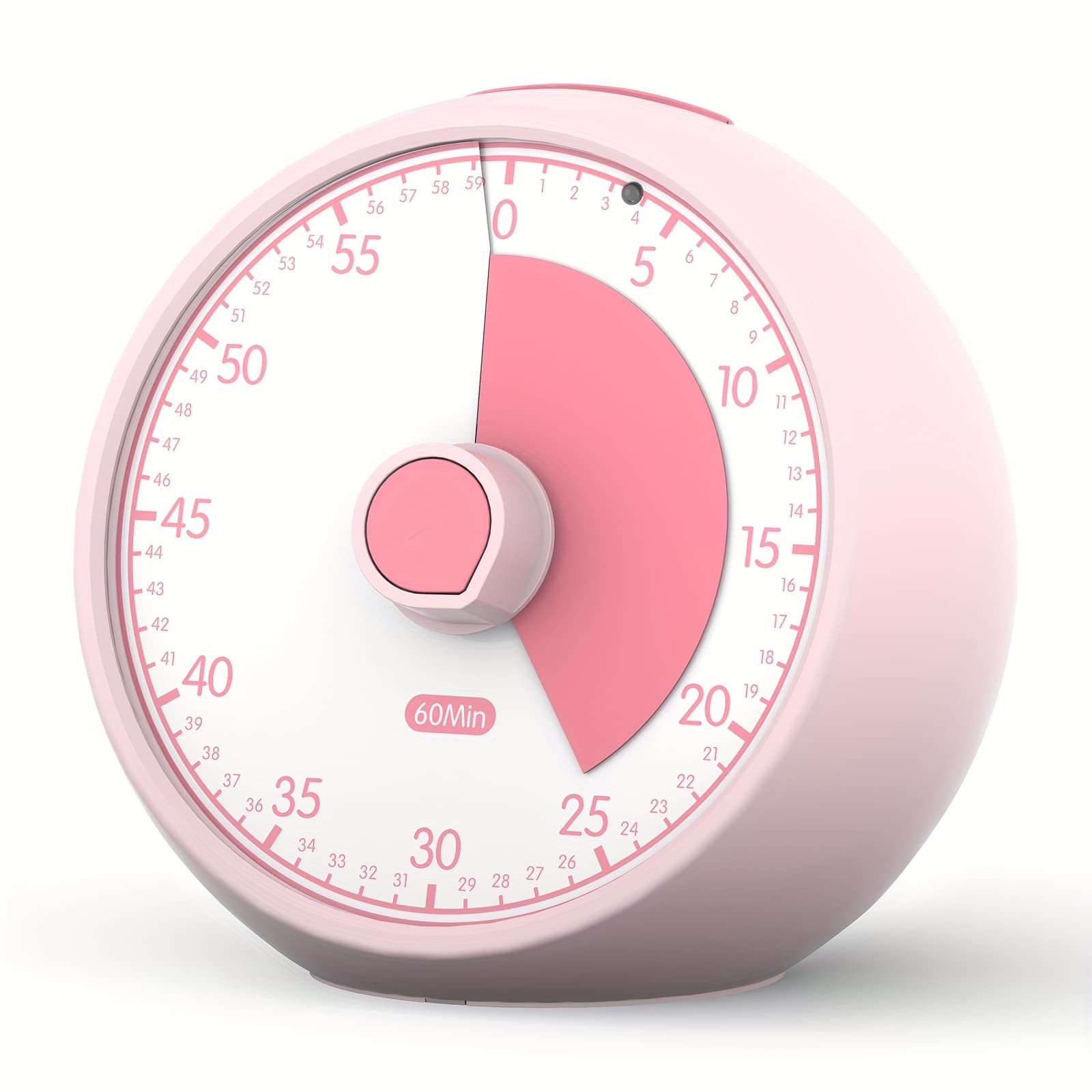 TEMU Visual Timer, 60-minute Countdown Timer For Classroom Office Kitchen, Desk Timer, Time Management Tools With Silent Operation, (, Green, )