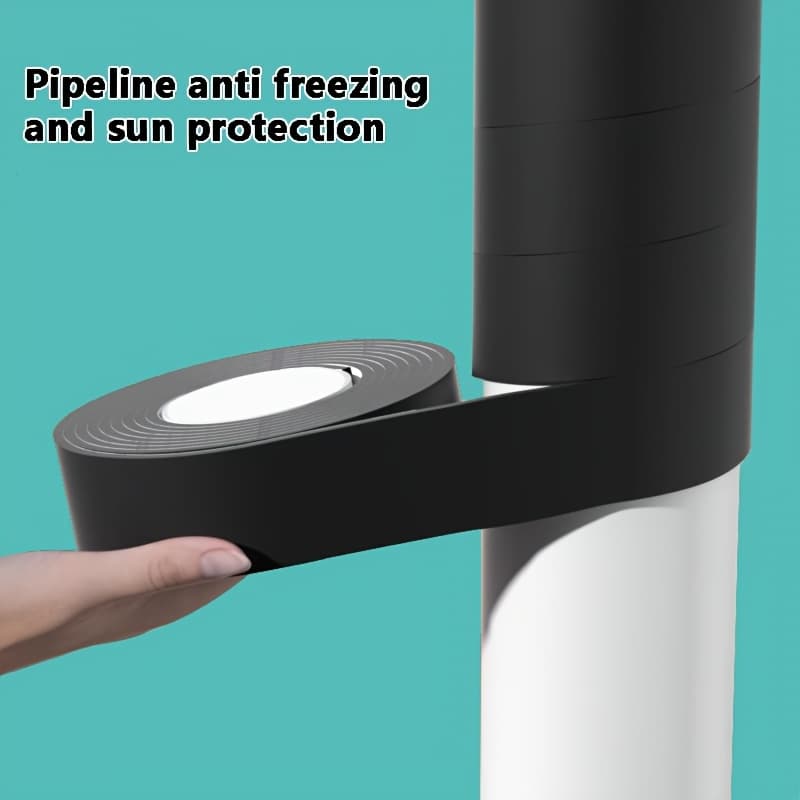TEMU Pipe Anti-freezing Insulation Outdoor Pipeline Anti-freezing Pipe Insulation Sleeve Self-adhesive Tape Insulation Sleeve