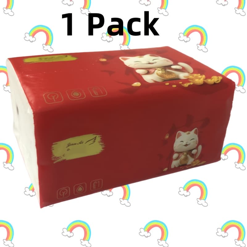 TEMU 300 High-quality 5 Layer Tissues, Suitable For Use As Tissues In Bathrooms And Living Rooms, Durable And Absorbent, Perfect For Home, Dormitory, Office, And Outdoor Activities