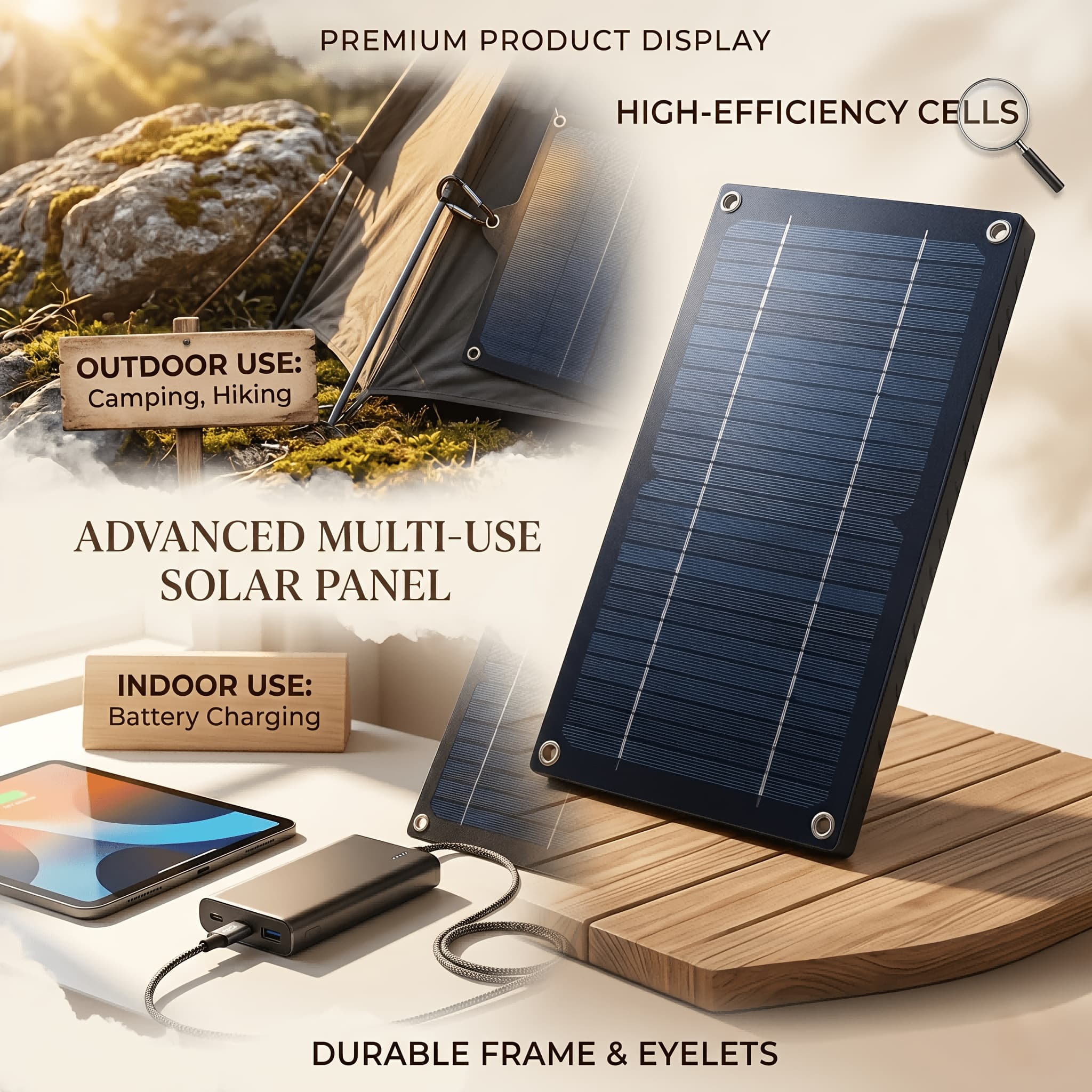 TEMU 12v Off-grid Monocrystalline Solar Panel Kit, Charge Controller & Cables Included - Solar Power System For Rv/boat//trailer/shed/home Roof Mount (battery Not Included)
