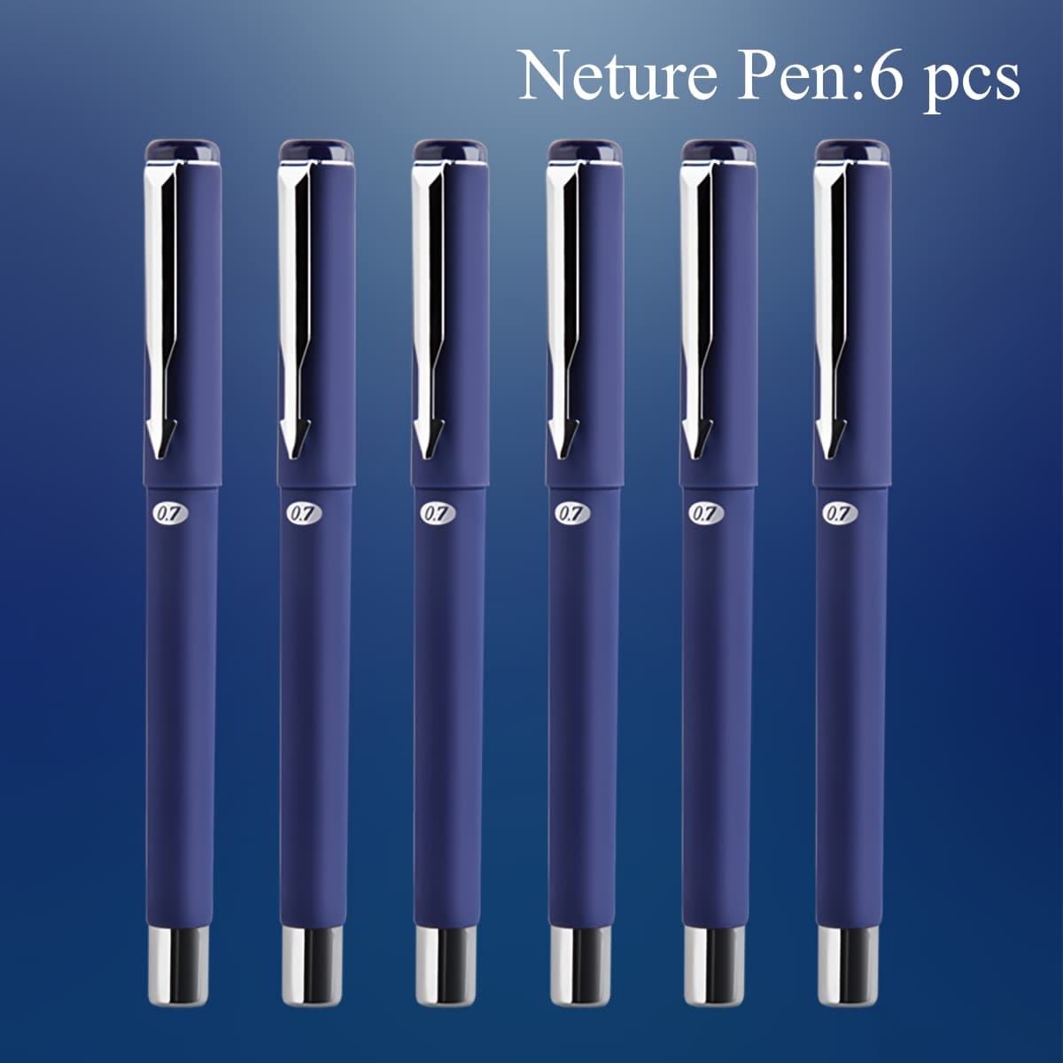 TEMU Wuqiannian Quick- Ink Pens, 0.7mm, Smooth Writing Plastic Rollerball, , For School, Office, And Home Use