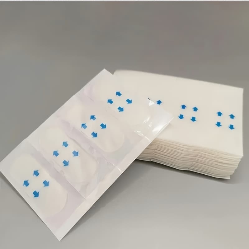 TEMU 120pcs Facial Lifting Patches - Invisible Underwear-suitable Facial Tape For Eye Wrinkle, Double Chin Slimmer, Non- Face Lift, Facial Training For Jawline