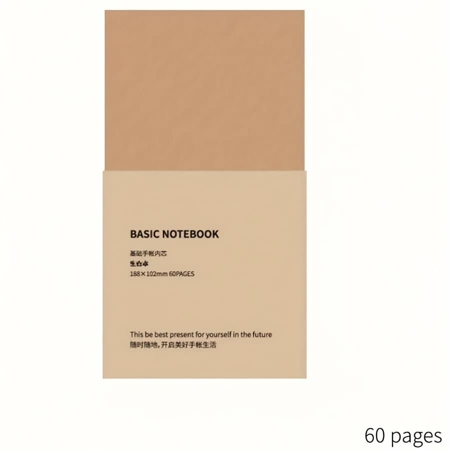 TEMU 60 Pages Notebook Tn Planner Refill, School And Office Supplies