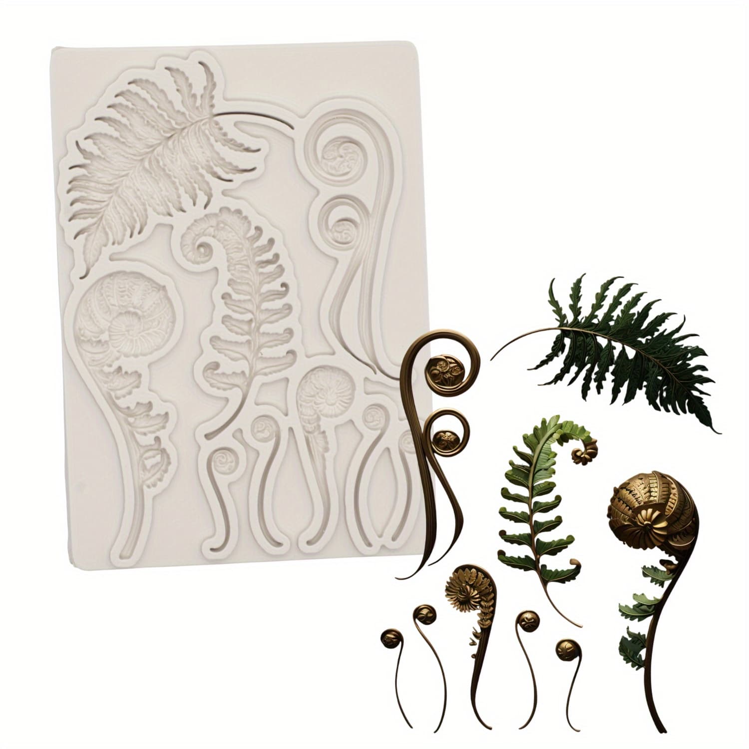 TEMU Silicone Epoxy Resin Plaster Mold Decorating Tools Tools