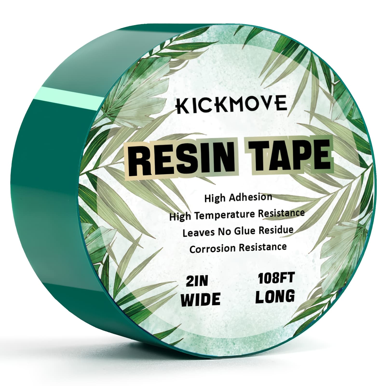 TEMU Epoxy Resin Molding Tape - High-temperature Resistant Thermal Adhesive, Easy To Remove, Epoxy Release Tape For River Tables - 2 Inches Wide And 54 Feet Long