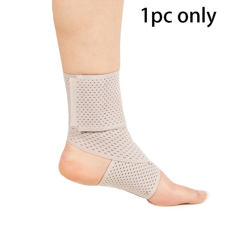 TEMU 1pc Ankle Compression Sleeve For Women Men, Outdoor Sports Compression Brace For Runners