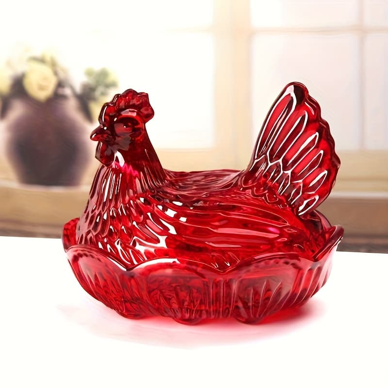TEMU A Creative Festive Plate, Jar, Dry Fruit Tray, Home Sitting Room Adornment Of Plate, Suitable For Theme Fruit Display, Perfect Christmas, Easter And New Year Gift