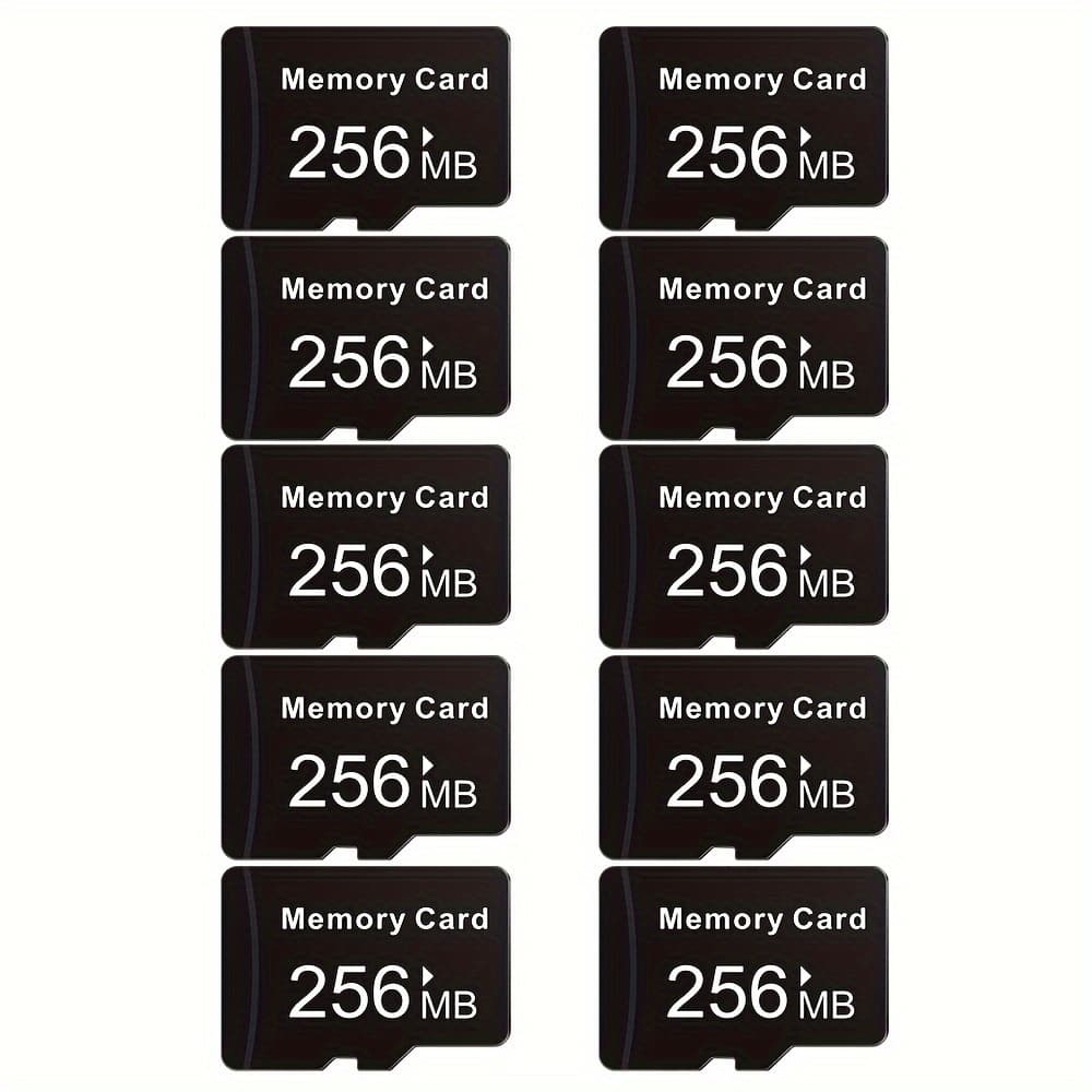 TEMU Kexin Small Capacity 10pcs Memory Sd Card - 256mb 512mb Flash Memory Tf/sd Card For Tablet/camera/mobile Phone/laptop/pc/car Audio/game Console/audio - Store Your Files