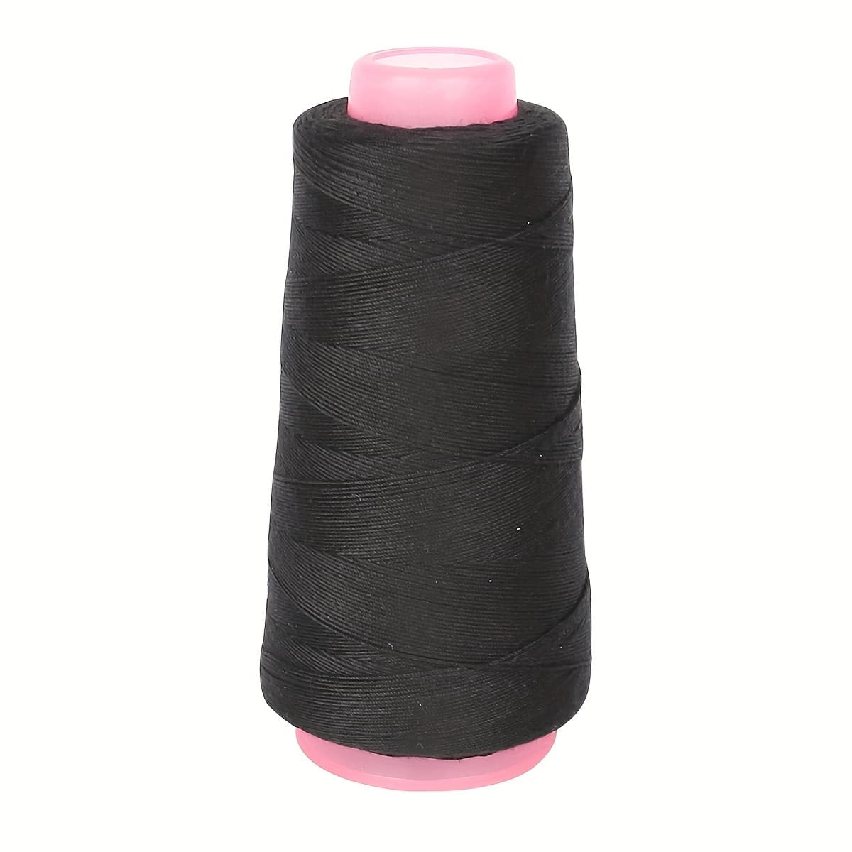 TEMU Thick Thread For Sewing Hair, Black Weaving Thread Polyester Thread For Making Wig, Hair Extension Sewing Thread (black)