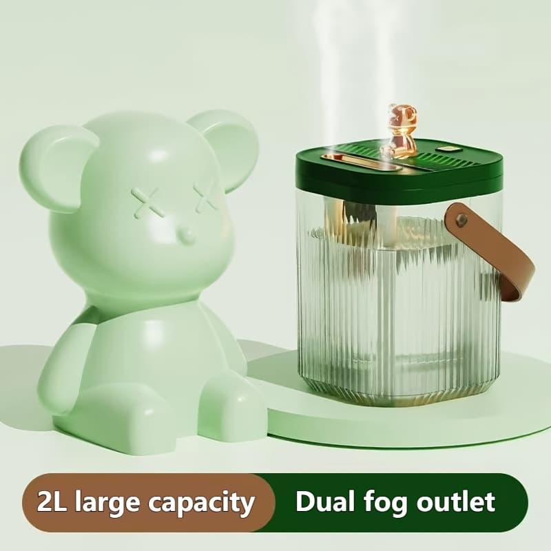 TEMU Household Large Room Humidifier, 2-liter Cool Mist Air Humidifier Suitable For Plants, 26 Silent Top-fill Air Humidifier Can Last Up To 40 Hours, Automatic Shut-off, To .